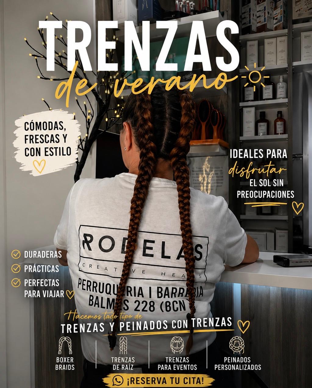 trenzas en barcelona